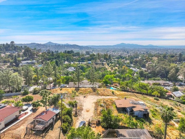 802 Vista Grande Rd, El Cajon, CA 92019 - bird's eye view of a mountain backdrop