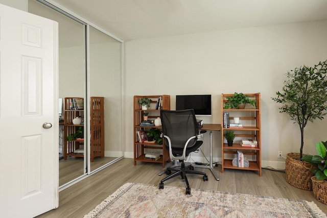 13356 Corte De Chucena, San Diego, CA 92128 - office space featuring wood finished floors and baseboards