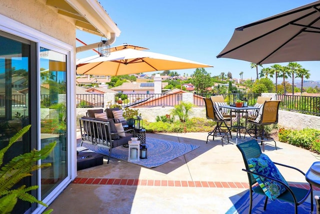 13356 Corte De Chucena, San Diego, CA 92128 - view of patio featuring outdoor dining space