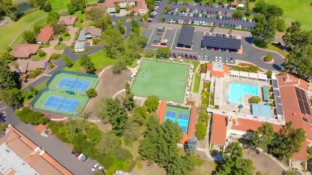 13356 Corte De Chucena, San Diego, CA 92128 - bird's eye view of a pool