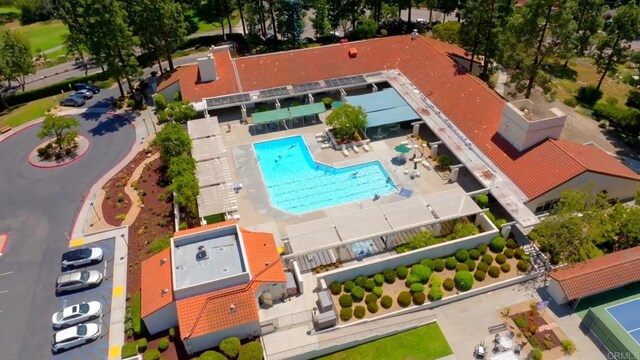 13356 Corte De Chucena, San Diego, CA 92128 - view from above of property featuring a pool area