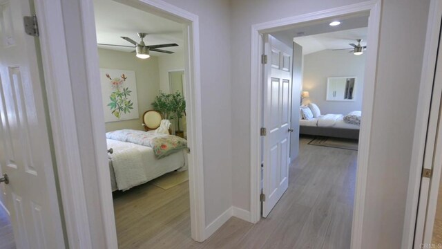 13356 Corte De Chucena, San Diego, CA 92128 - hallway with light wood-type flooring