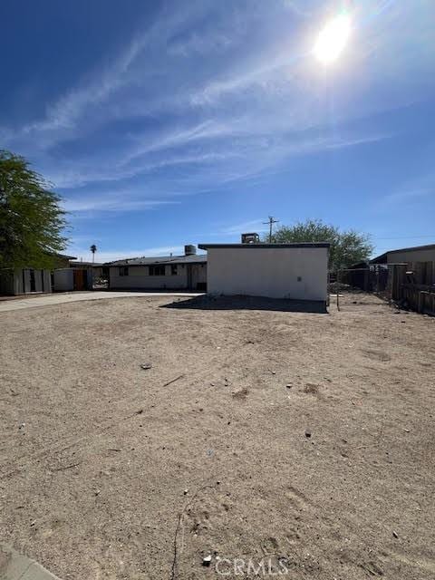 84673 9th St, Trona, CA 93562 - view of rear view of house