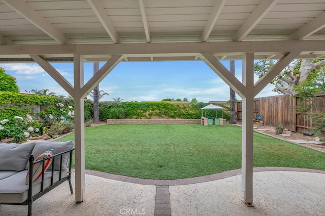 167 Camino Leon, Camarillo, CA 93012 - view of yard featuring a patio
