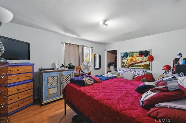 14276 Aztec St, Sylmar, CA 91342 - bedroom with wood finished floors