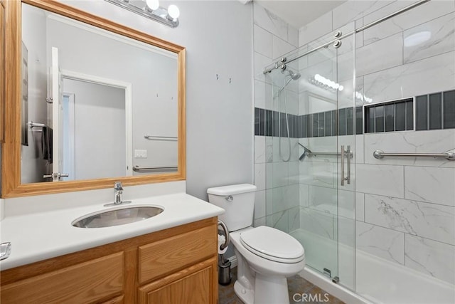 19613 Edmonds Pl, Saugus, CA 91350 - full bath featuring a stall shower and vanity