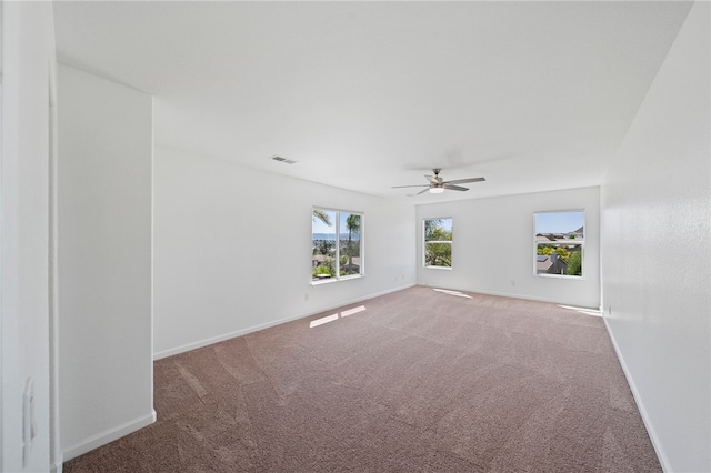 29083 Bent Tree Dr, Murrieta, CA 92563 - carpeted spare room featuring baseboards and a ceiling fan