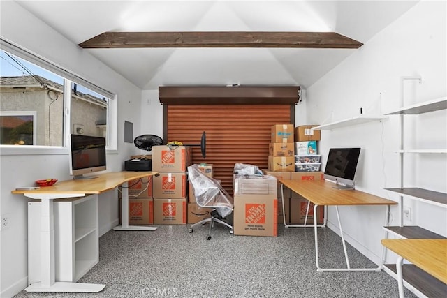 1156 W 26th St, San Pedro, CA 90731 - office area with speckled floor