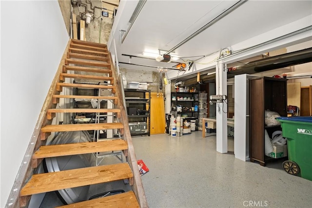 901 Summit Dr, Laguna Beach, CA 92651 - stairs featuring speckle patterned floor