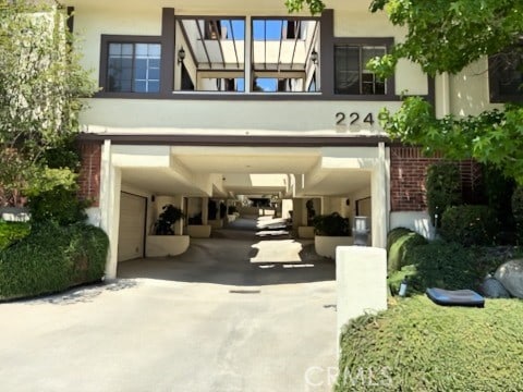 2249 Montrose Ave Unit 7, Montrose, CA 91020 - view of parking / parking lot with a carport and driveway