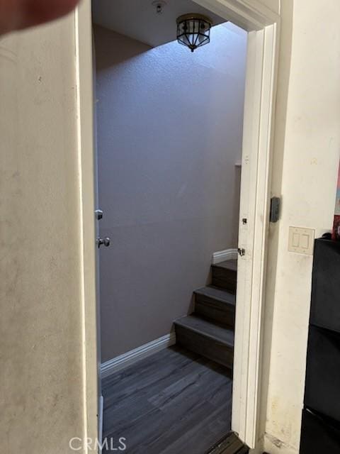 2249 Montrose Ave Unit 7, Montrose, CA 91020 - stairway with wood finished floors