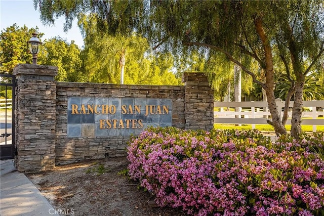 31291 Via Fajita, San Juan Capistrano, CA 92675 - view of community / neighborhood sign