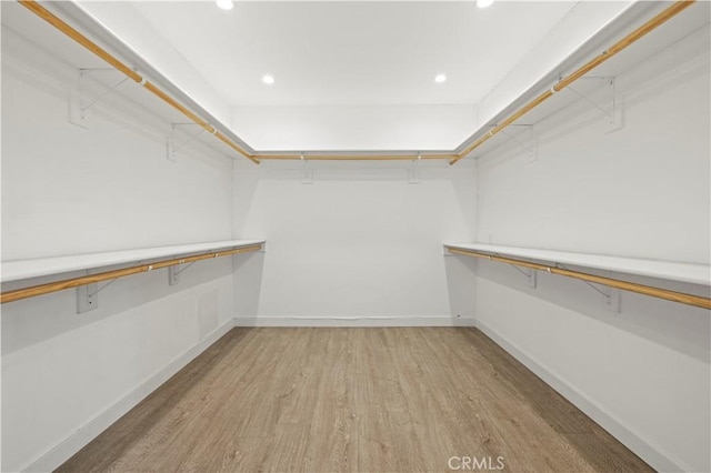 5834 Satsuma Ave, North Hollywood, CA 91601 - spacious closet with light wood-style flooring