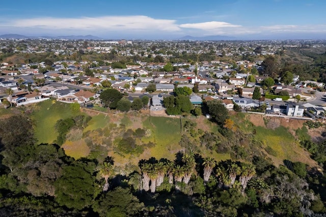 4158 Seri St, San Diego, CA 92117 - aerial view of property's location featuring mountains and nearby suburban area