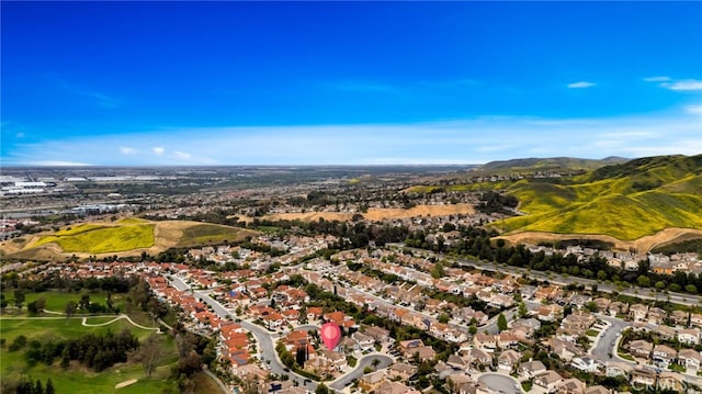 16139 Crooked Creek Ct, Chino Hills, CA 91709 - aerial overview of property's location with nearby suburban area and mountains