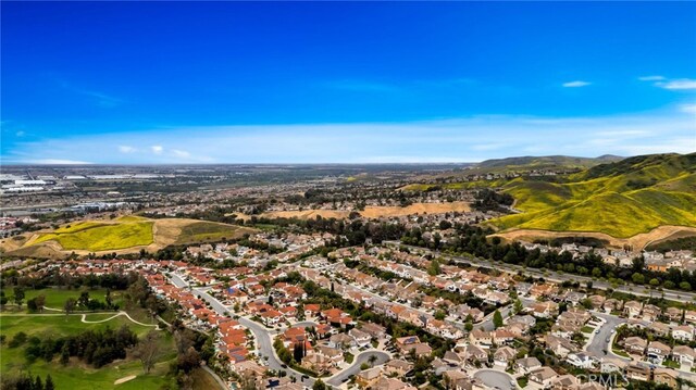 16139 Crooked Creek Ct, Chino Hills, CA 91709 - aerial view of property's location featuring nearby suburban area and a mountainous background