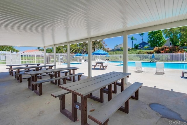 543 Boysenberry Way, Oceanside, CA 92057 - community pool with a patio and outdoor dining area