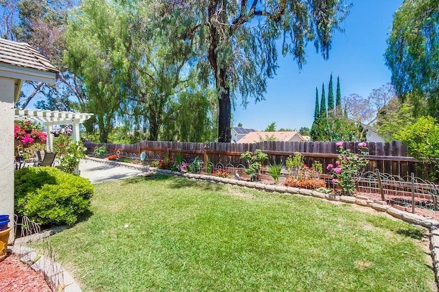 543 Boysenberry Way, Oceanside, CA 92057 - view of yard featuring a pergola and a patio area