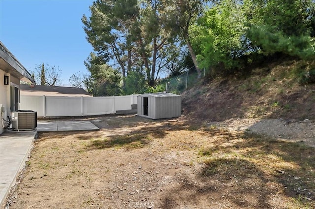 12548 Terra Bella St, Pacoima, CA 91331 - fenced backyard with central AC and a patio area