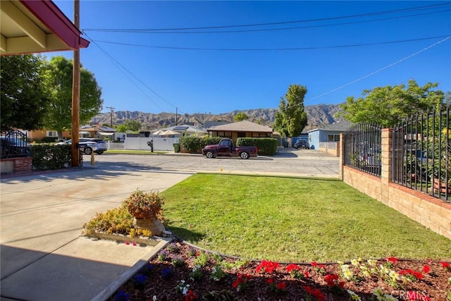 8630 Forsythe St, Sunland, CA 91040 - view of yard featuring a mountain view