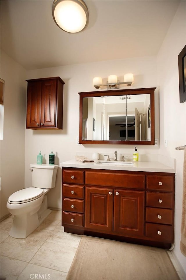 8630 Forsythe St, Sunland, CA 91040 - bathroom with vanity and toilet
