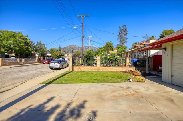8630 Forsythe St, Sunland, CA 91040 - view of yard featuring a mountain view