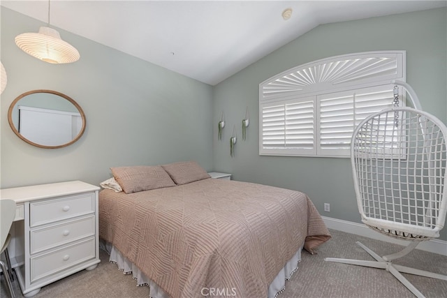 26121 Calle Cresta, Mission Viejo, CA 92692 - bedroom featuring lofted ceiling and carpet flooring