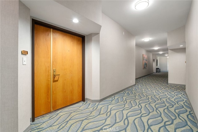 1310 E Ocean Blvd Unit 1103, Long Beach, CA 90802 - hall featuring carpet flooring and baseboards