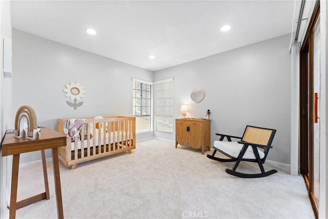 25541 Indian Hill Ln Unit P, Laguna Hills, CA 92653 - bedroom featuring carpet floors and recessed lighting