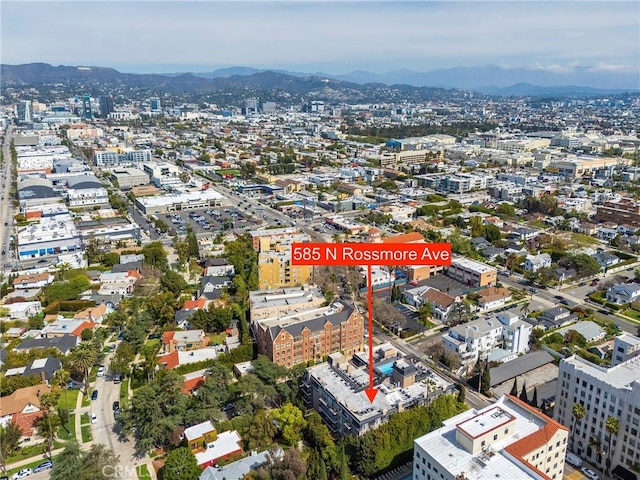 585 N Rossmore Ave Unit 209, Los Angeles, CA 90004 - view of urban area featuring a mountain backdrop