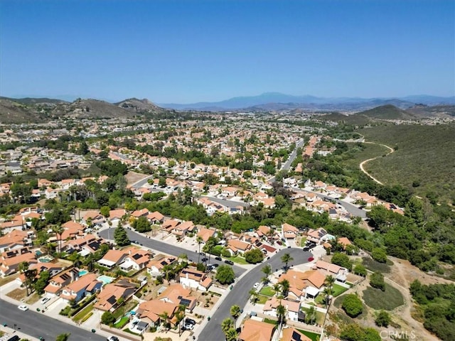 36364 Provence Dr, Murrieta, CA 92562 - aerial view of property and surrounding area with a mountainous background and nearby suburban area