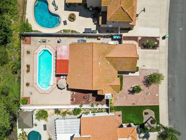 36364 Provence Dr, Murrieta, CA 92562 - drone / aerial view of a pool