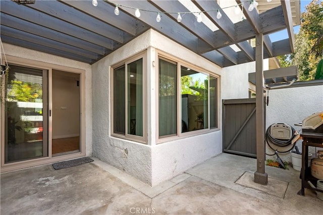 12531 Cluster Pines Rd, Garden Grove, CA 92845 - view of patio / terrace featuring a gate