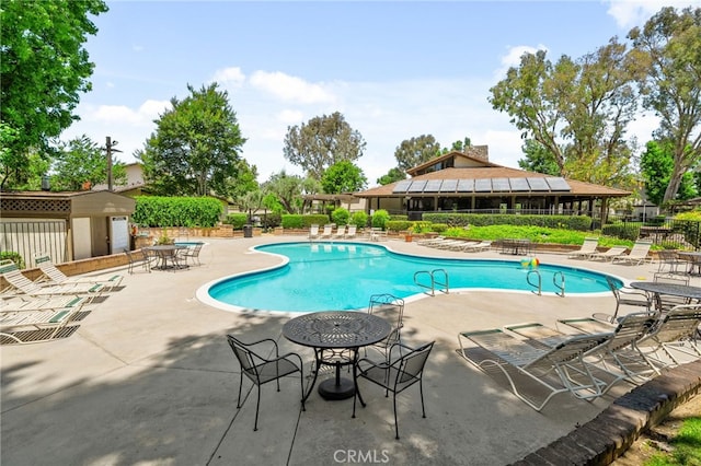1725 Aspen Village Way, West Covina, CA 91791 - community pool with a patio