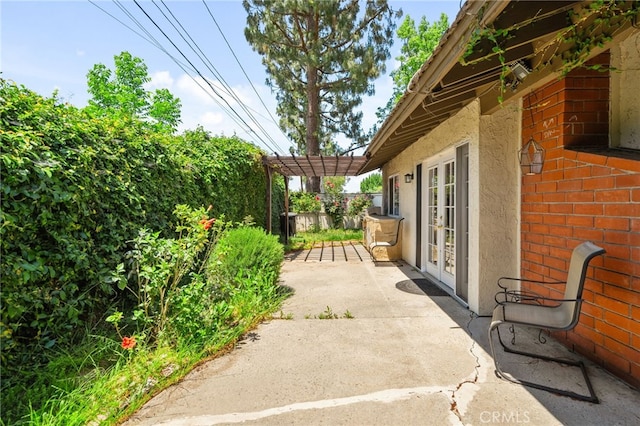 1725 Aspen Village Way, West Covina, CA 91791 - view of patio with french doors