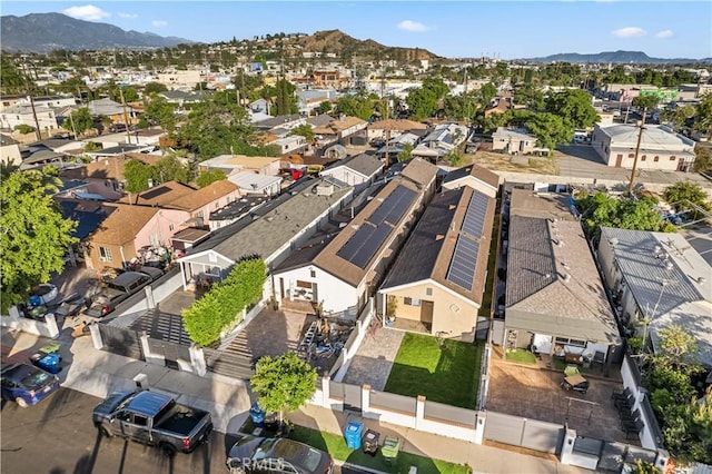 13250 Mercer St, Pacoima, CA 91331 - aerial view of residential area featuring mountains