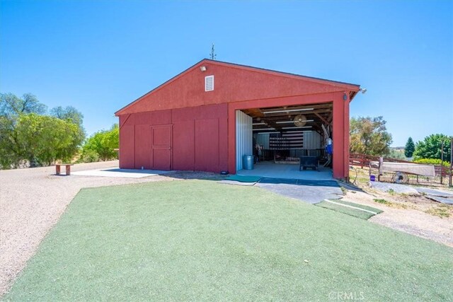 5498 Forked Horn Pl, Paso Robles, CA 93446 - view of pole building