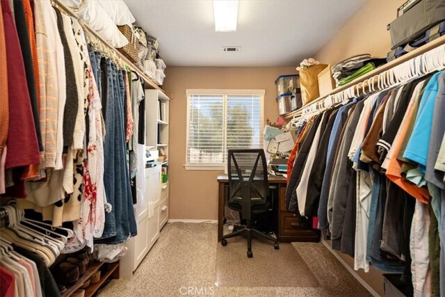 5498 Forked Horn Pl, Paso Robles, CA 93446 - spacious closet with light colored carpet