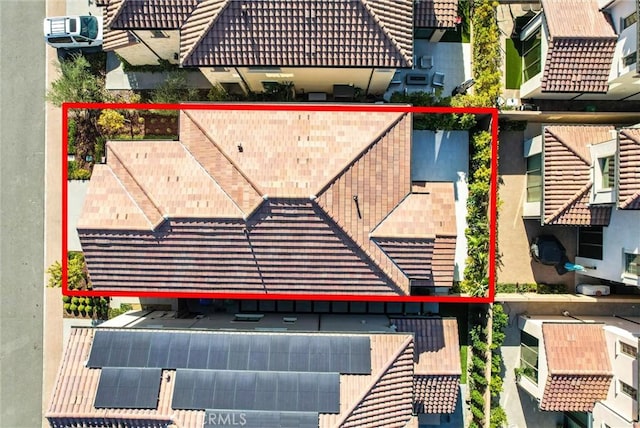 211 Fiore, Irvine, CA 92602 - aerial overview of property's location with property boundaries highlighted