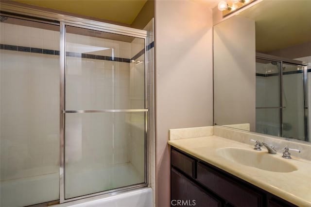 1515 Indiana Ave, South Pasadena, CA 91030 - bathroom featuring vanity and combined bath / shower with glass door