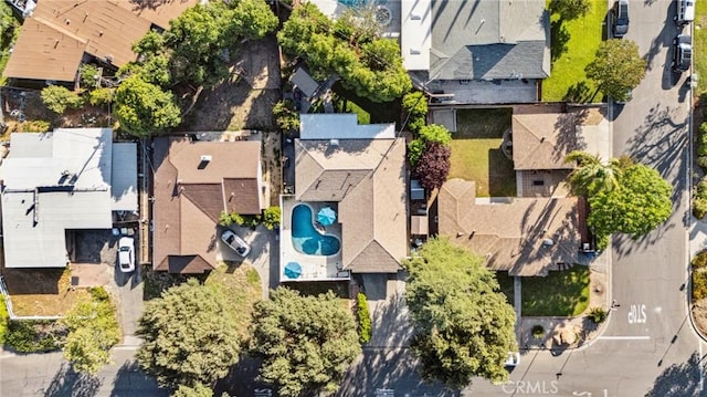 5226 Old Mill Rd, Riverside, CA 92504 - aerial view of property's location featuring nearby suburban area and a pool area