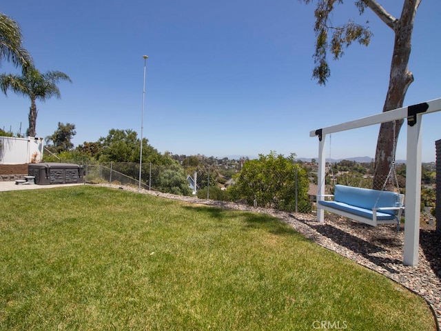 1914 Radford St, Oceanside, CA 92056 - view of yard featuring a hot tub