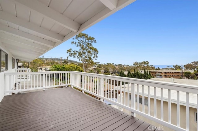 135 High Dr, Laguna Beach, CA 92651 - view of wooden deck
