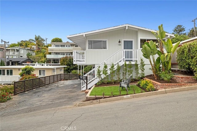 135 High Dr, Laguna Beach, CA 92651 - view of front of property featuring asphalt driveway