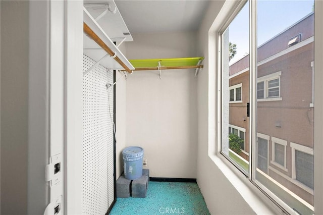 1187 E 3rd St Unit 104, Long Beach, CA 90802 - walk in closet with carpet flooring