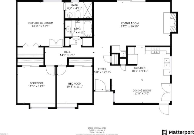 5402 Old Ranch Rd, Oceanside, CA 92057 - home floor plan
