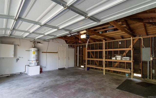 5402 Old Ranch Rd, Oceanside, CA 92057 - garage with secured water heater