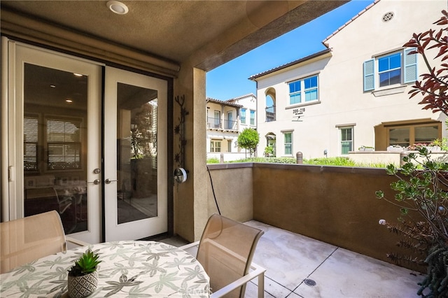 223 Carlow, Irvine, CA 92618 - balcony with french doors