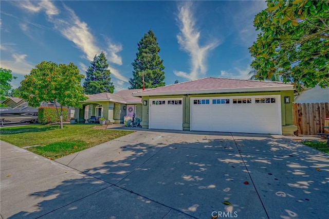 1266 Panorama Point Ct, Merced, CA 95340 - ranch-style home featuring stucco siding and a tile roof