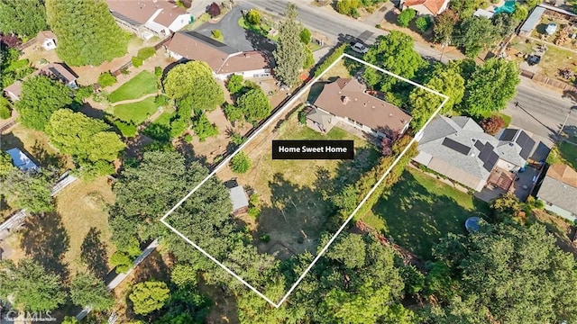 1000 W 11th Ave, Chico, CA 95926 - aerial perspective of suburban area featuring property parcel outlined